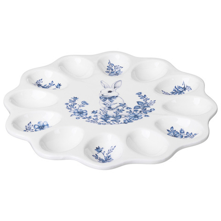 БЛЮДО ДЛЯ 12 ЯИЦ LEFARD "SUNDAY" 27,5*2 СМ