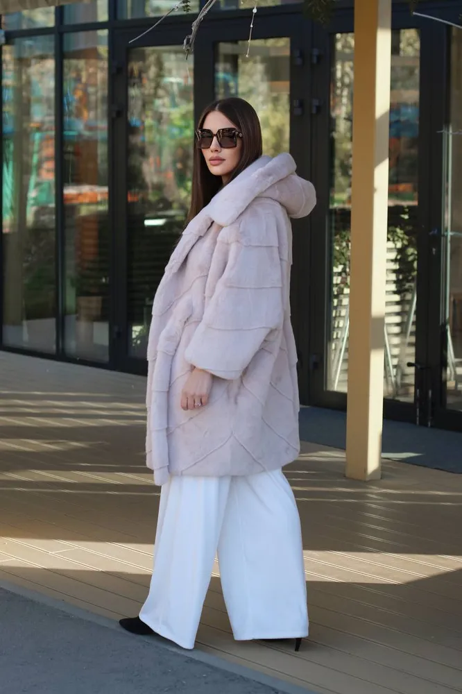 Шуба 18186 Фабрика Моды