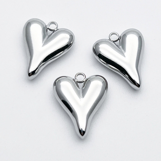 Подвеска Сердце, сталь, размер 18*14 мм, цена за 1 шт