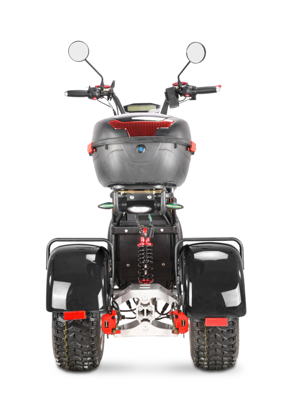 Электротрицикл WHITE SIBERIA IKRA 5000W BLACK