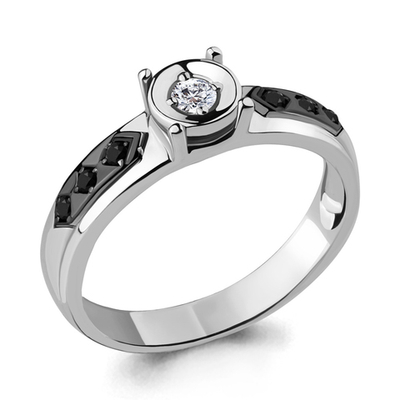 963646Ч Кольцо из Золота с бриллиантами из коллекции "Blackberry"