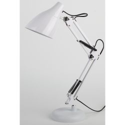 Настольный светильник ЭРА N-123-Е27-40W-W белый