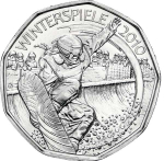 Austria 5 Euro 2010 – Vancouver Winter Olympics "Snowboard"