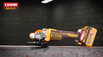 Аккумуляторная угловая шлифовальная машина (УШМ) INGCO CAGLI2120272 INDUSTRIAL 20 В 125 мм 2x5 Ач