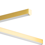 739033 Люстра PALLA 75W LED 2664LM ЗОЛОТО 3000-6000K