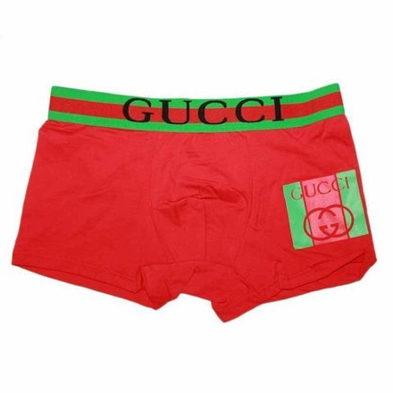 Мужские трусы хипсы красные Gucci