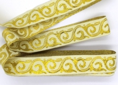 Лента жаккардовая, ш. 2 см.