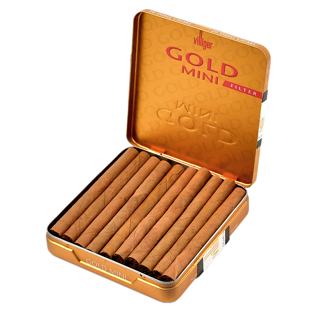 Villiger Gold Mini Filter 20 Cigarillos
