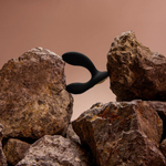 Черный вибростимулятор простаты Hugo 2 (Цвет: черный)