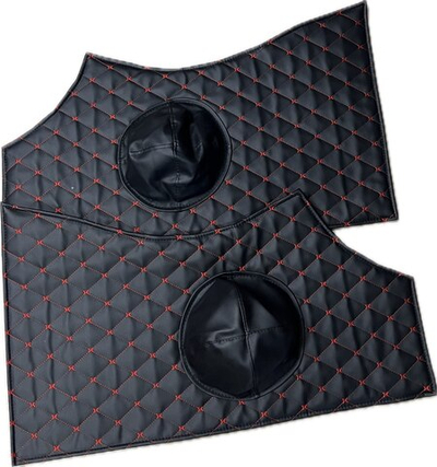 Утеплитель под фары внутр. УАЗ 452 Буханка, 2206, 3303 (красная нить Бабочка)