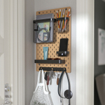 Перфорированная доска IKEA SKADIS (СКОДИС), Дерево, 36x56 см