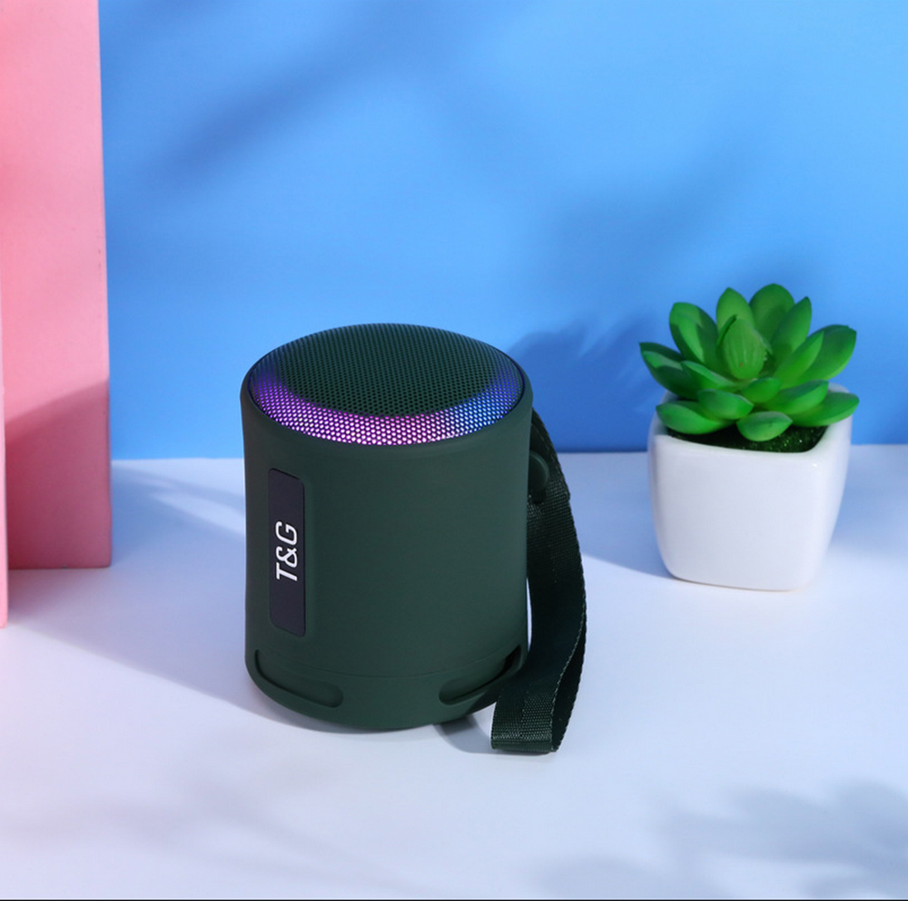 Беспроводная колонка TG-373 (7W/TF/FM) RGB Light