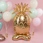 Фольгированный шар-фигура на подставке «Золотой ананас» AIR, 150 см