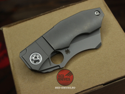 Нож Spyderco Stovepipe - рукоять титан RK-508