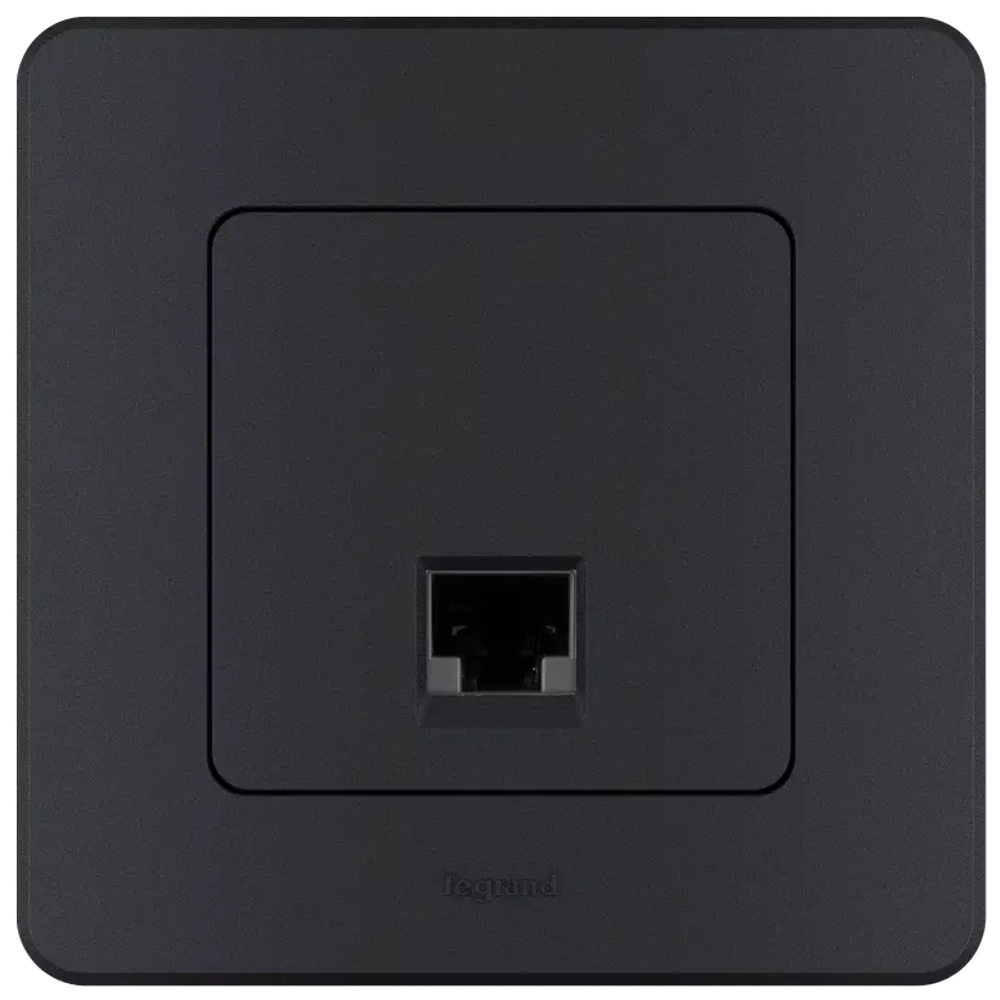 INSPIRIA Розетка RJ45 6 UTP алюминий 673832