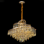 Citilux NAIAD CL315162 Люстра хрустальная подвесная Золото