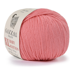 Пряжа Baby Cotton XL 50 г,105м,50%хлопок, 50%акрил (цена за 1 шт)