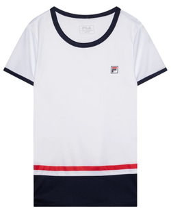 Футболка для девочки Fila Elisabeth - white/navy
