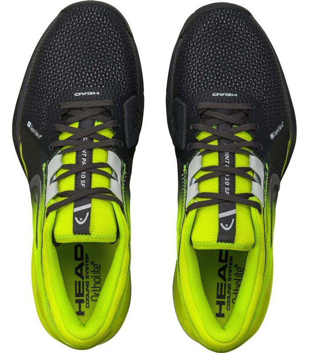 Теннисные кроссовки Head Sprint Pro 3.0 SF Men - black/lime