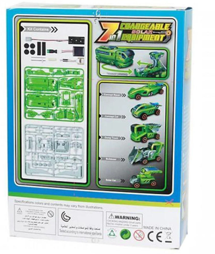 Эко-конструктор 7 в 1 SOLAR CHANGEABLE EQUIPMENT
