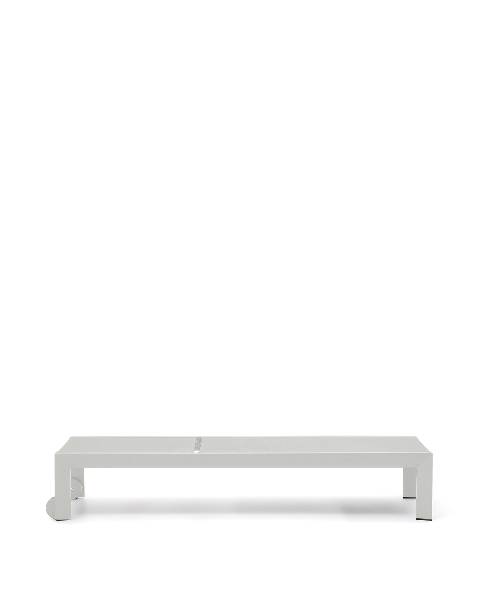 Canutells Алюминиевый шезлонг с белой отделкой