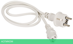 Шнур питания Lanmaster LAN-PP13/SH-1.0-WH белый