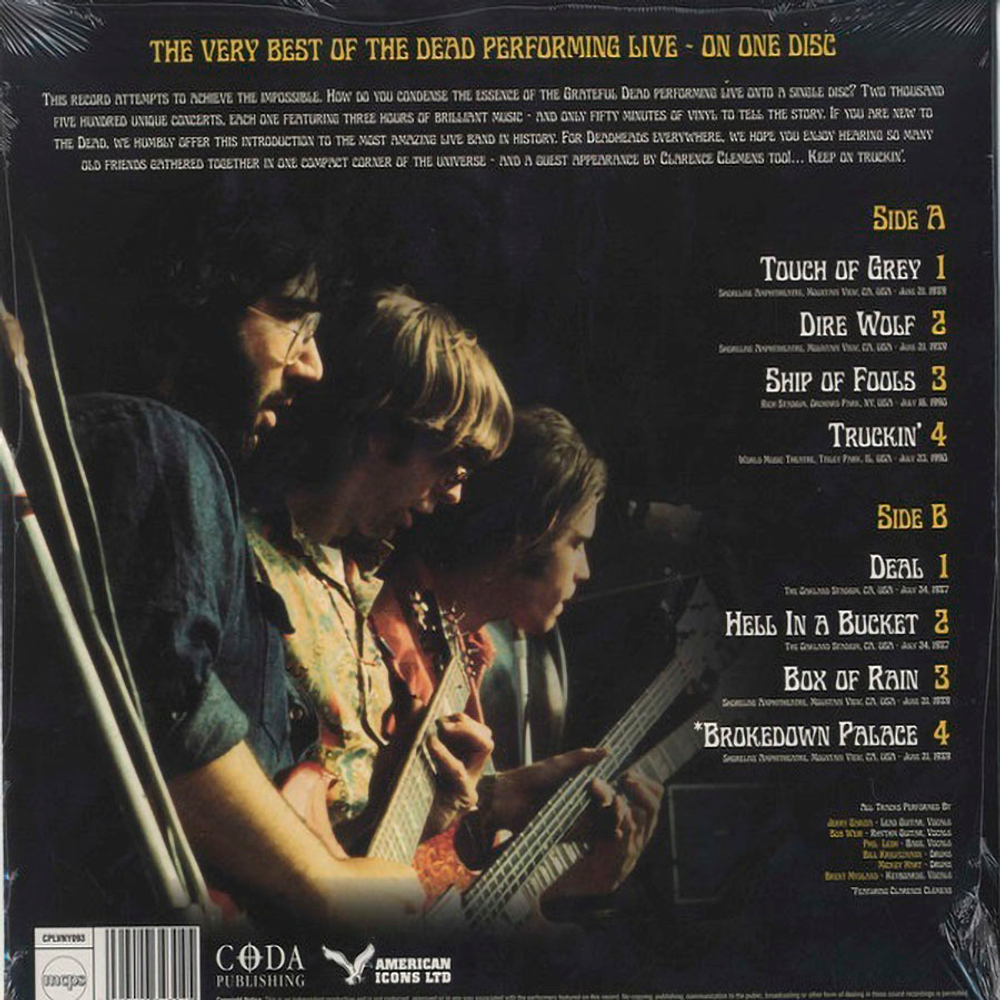 Grateful Dead / The Very Best Of The Dead (Limited Edition)(Coloured Vinyl)(LP)
