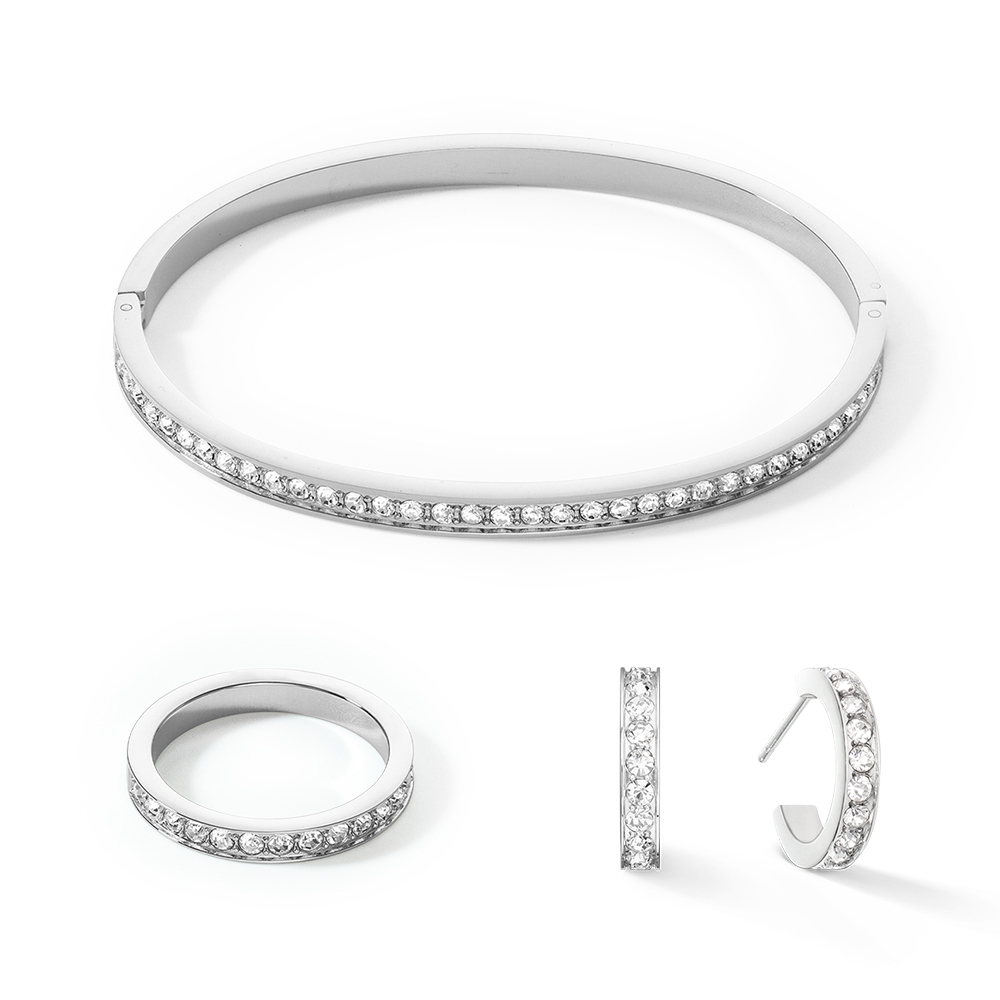 Кольцо Coeur de Lion Crystal-Silver 0127/40-1817 54