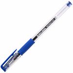 Ручка гелевая РОССИЯ "PATRIOT-GT", СИНЯЯ, корпус прозрачный, узел 0,7 мм, линия письма 0,4 мм, BRAUBERG, 143959