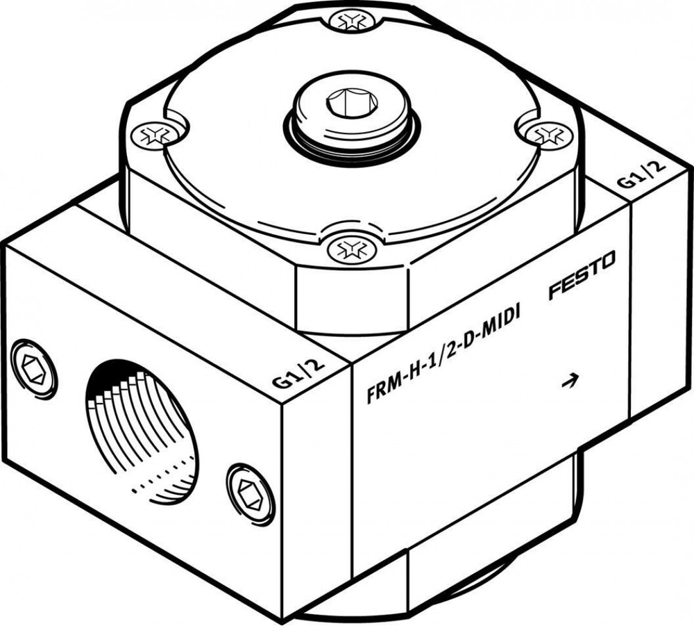 FRM-H-1/2-D-MAXI Модуль разветвления