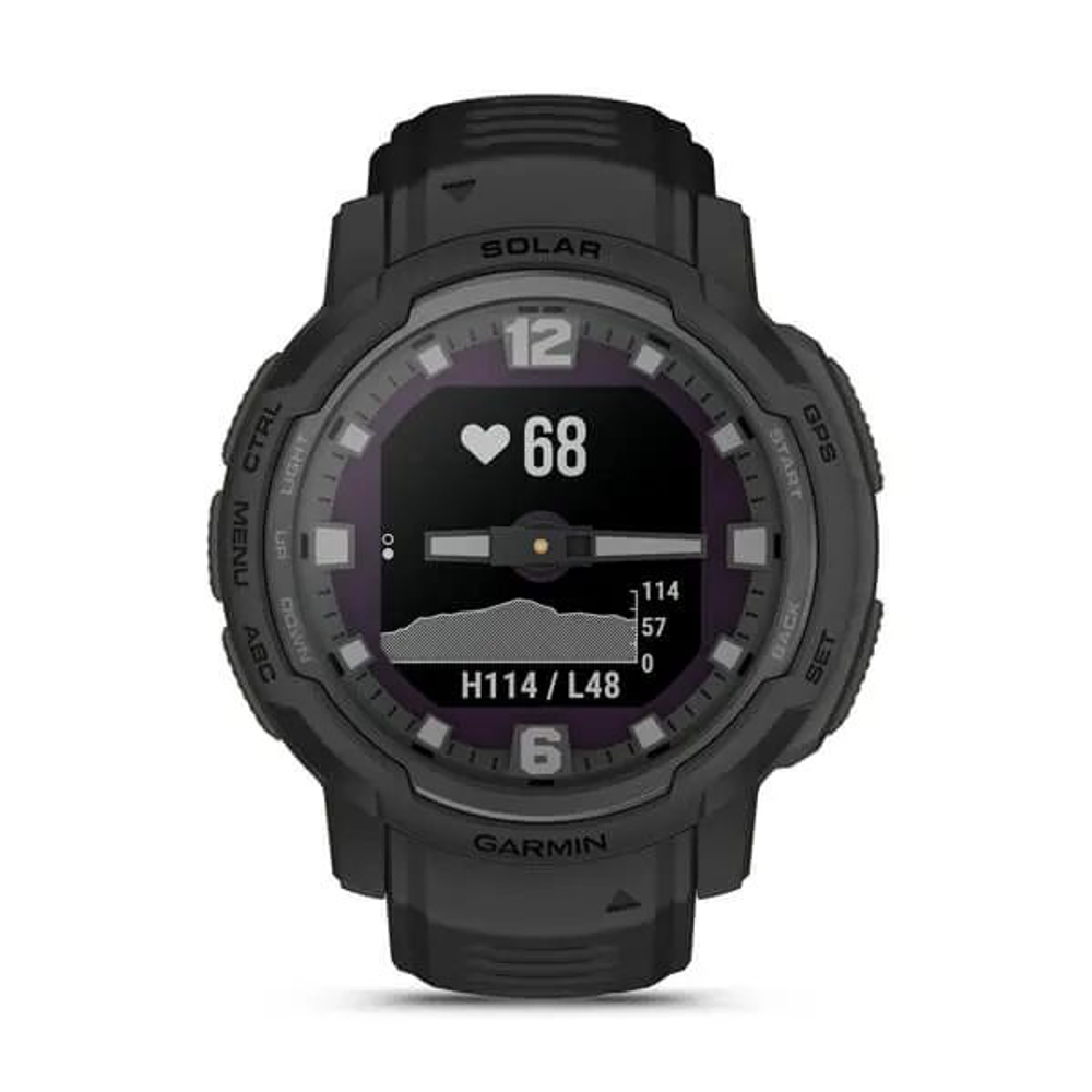 Умные часы Garmin Instinct Crossover Solar Tactical Edition 45 мм черный
