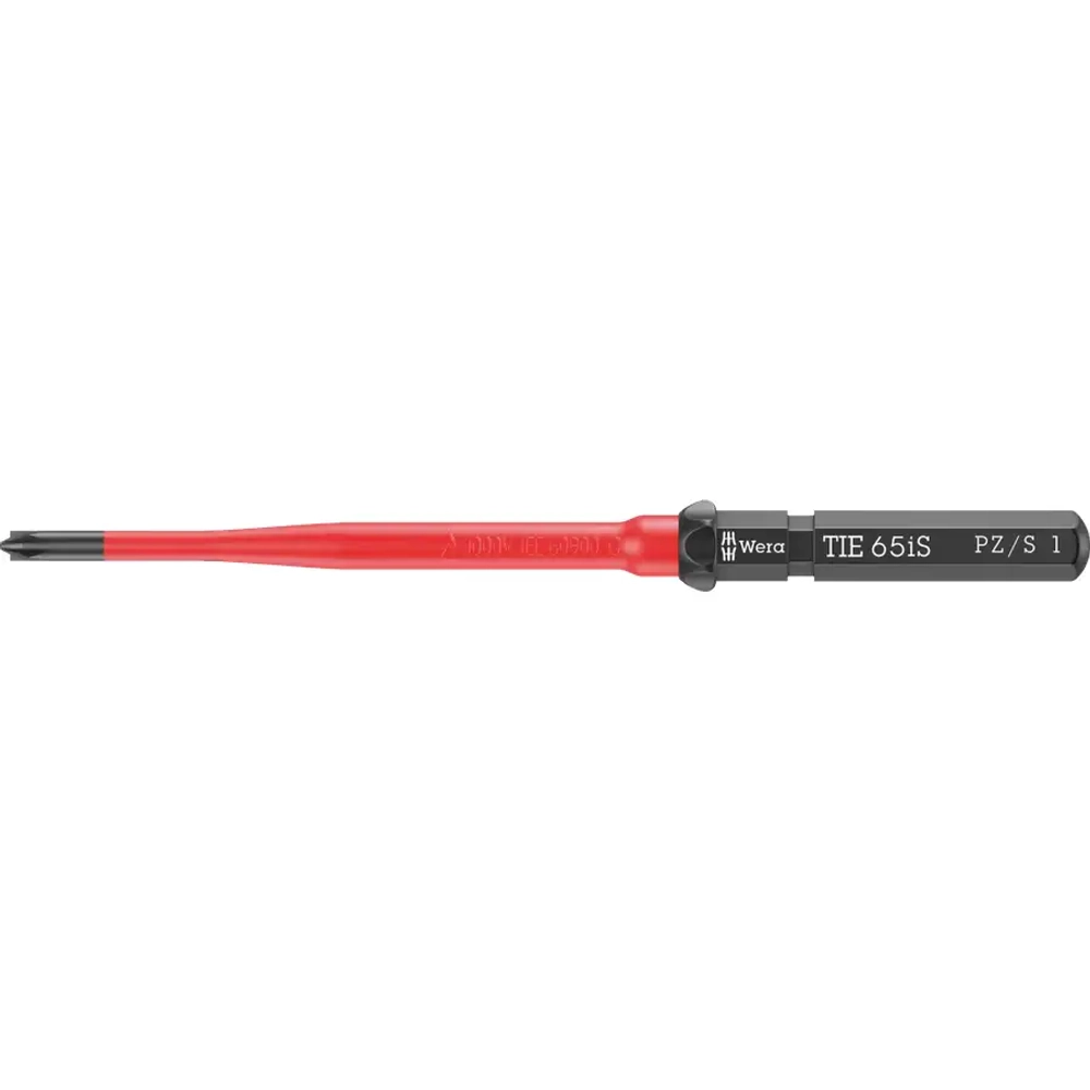 Сменная отвёртка Kraftform Kompakt VDE 65 iS PZ/S # 1 x 157 мм VDE WERA 05006530001