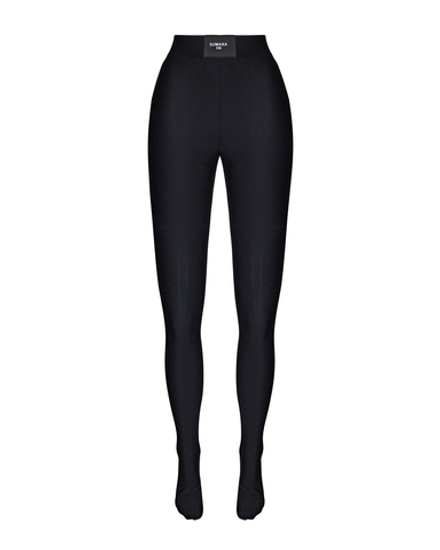 Лосины с закрытым мысом из бифлекса shine