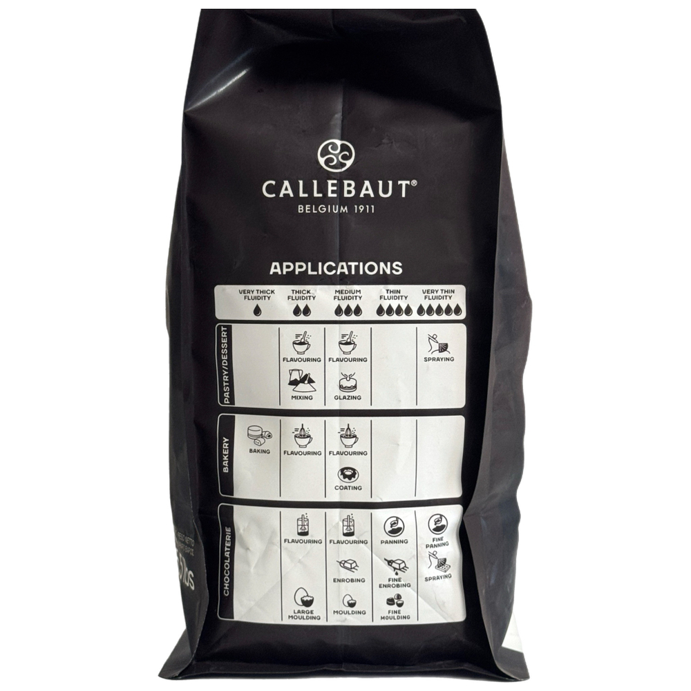 Шоколад темный горький 70,5% CALLEBAUT 2.5 кг