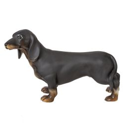 GAEM Фигурка декоративная "Такса", L15 W6,5 H10 см