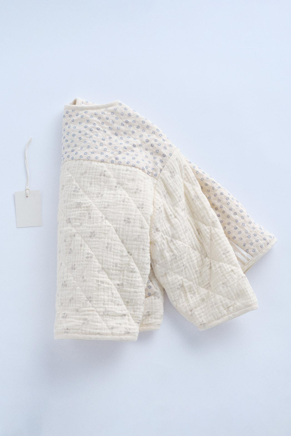 ZARA КУРТКА В СТИЛЕ ПЭЧВОРК — TIMELESZ, ЭКРЮ