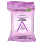 Almay, стойкое средство для снятия макияжа, Cleansing Towelettes™, 25 салфеток