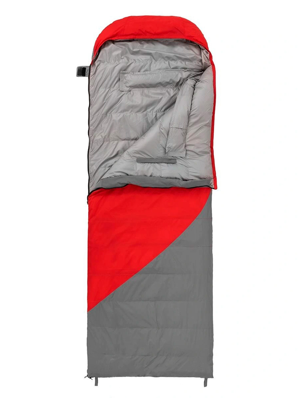 Спальный мешок пуховый Premier Fishing (190+30)х80см (t-25C) красный (PR-YJSD-32-R)