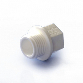 Заглушка наружная резьба Политэк 25 х 1/2*