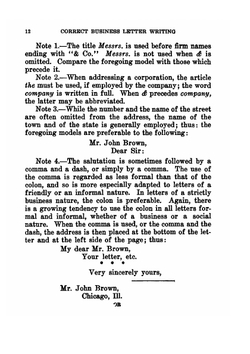 Correct business letter writing and business English | Josephine Turck Baker