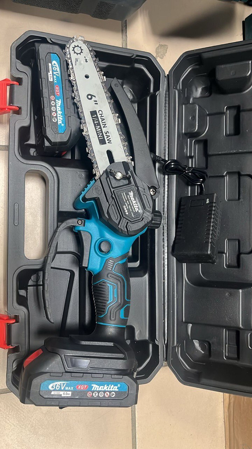 Аккумуляторная цепная мини-пила (сучкорез)