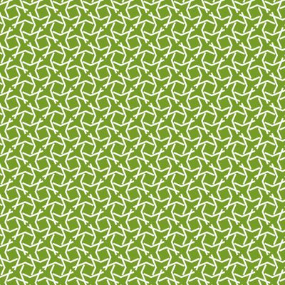 Свежий зеленый узор с белым