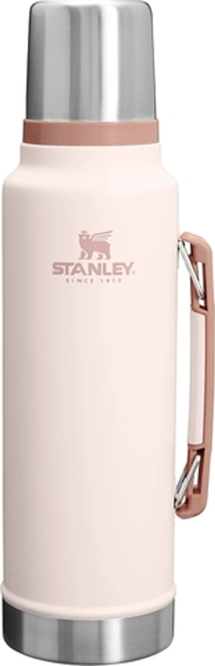 Термос Stanley, Legendary Classic, 1,4 л, нержавеющая сталь, розовый