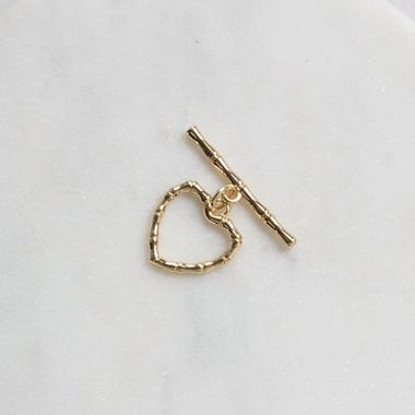 Тогл 15 мм, позолота. З062