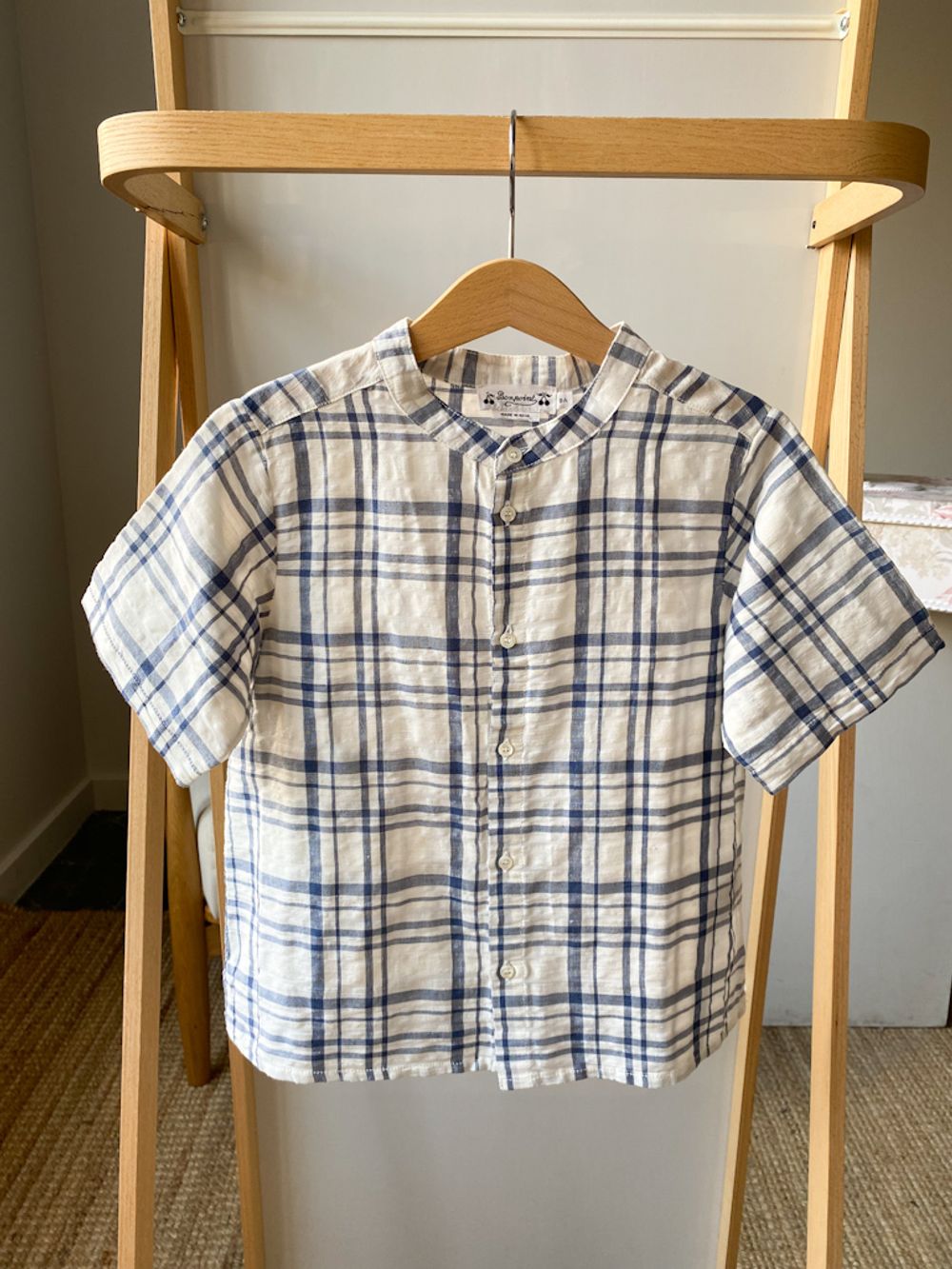 Хлопковая рубашка  Bonpoint, 128