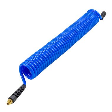 Шланг витой полиуретановый 8мм х 12мм х 10м с резьбовыми наконечниками 1/4'' Forsage F-AHC-48E