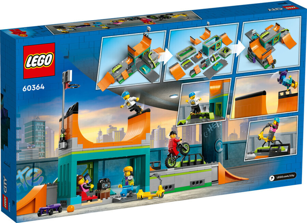 Конструктор LEGO City 60364 Уличный скейт-парк