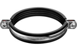 Трубный хомут с гайкой ЗУБР 3/8", 10 штук, оцинкованный 37850-15-19