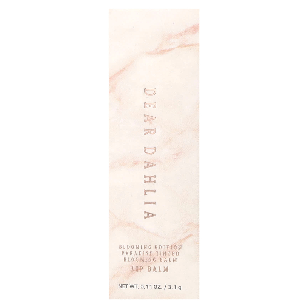Dear Dahlia, Blooming Edition, Paradise T Tted Blooming Balm, бальзам для губ, фантазия, 3,1 г (0,11 унции)