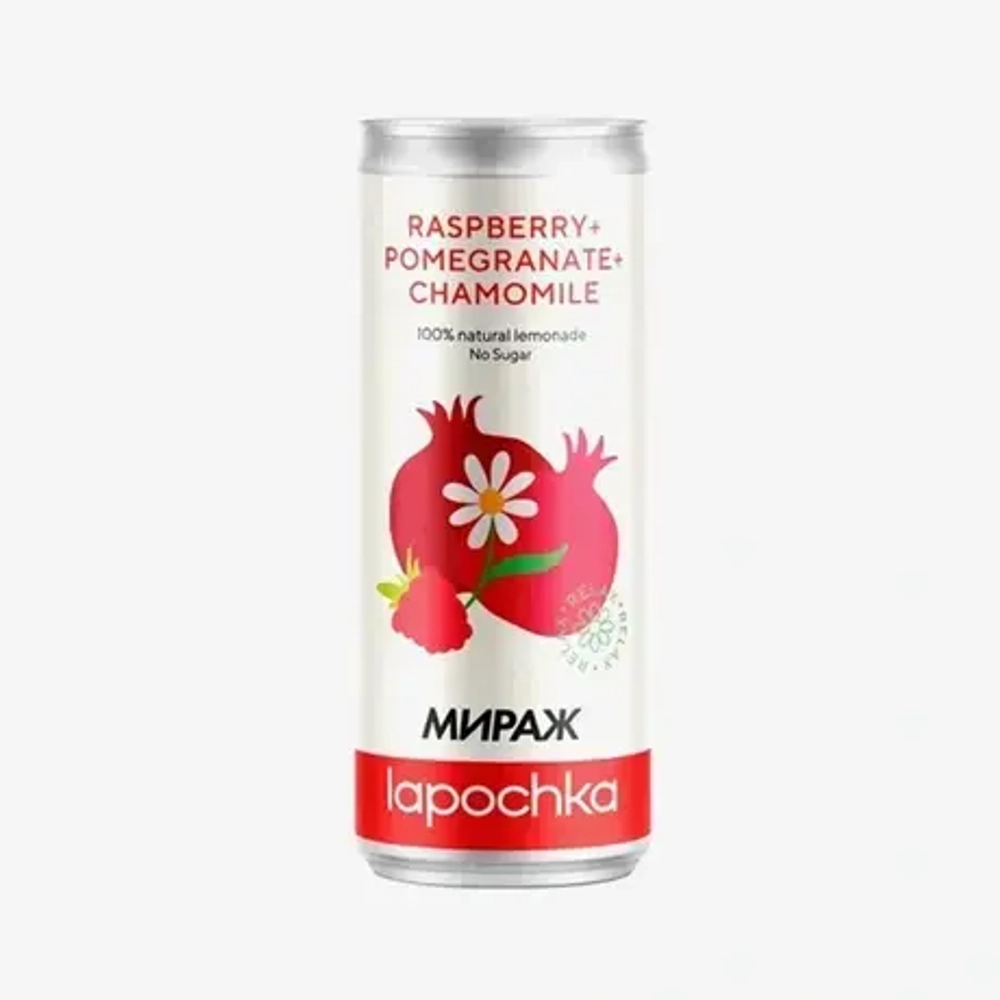 Lapochka Малина, гранат, ромашка 0.33
